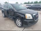 2016 Gmc Terrain Sle-1 Black vin: 2GKALMEK0G6312693