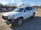 2017 Gmc Terrain Sle White vin: 2GKALMEK3H6190350