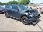 2017 Chevrolet Equinox Ls Gray vin: 2GNALBEK1H1560795