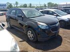 2017 Chevrolet Equinox Ls Black vin: 2GNALBEK4H1567160