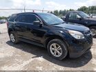 2017 Chevrolet Equinox Ls Black vin: 2GNALBEKXH1506508