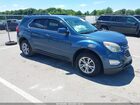 2016 Chevrolet Equinox Lt Blue vin: 2GNALCEK0G6126777