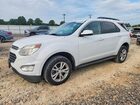 2016 Chevrolet Equinox Lt White vin: 2GNALCEK0G6326655