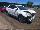2017 Chevrolet Equinox Lt White vin: 2GNALCEK2H1511384