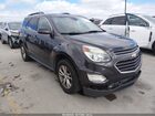 2016 Chevrolet Equinox Lt Gray vin: 2GNALCEK3G6316377