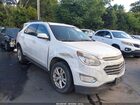2017 Chevrolet Equinox Lt White vin: 2GNALCEK4H1578004