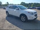 2016 Chevrolet Equinox Lt White vin: 2GNALCEK6G6245269