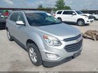 2016 Chevrolet Equinox Lt Silver vin: 2GNALCEK7G6289152