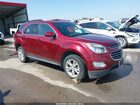 2016 Chevrolet Equinox Lt Red vin: 2GNALCEK8G1188229