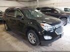 2016 Chevrolet Equinox Lt Black vin: 2GNALCEK9G1187929