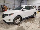 2019 Chevrolet Equinox Lt White vin: 2GNAXKEV0K6158601