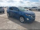 2020 Chevrolet Equinox Fwd Premier 1.5l Turbo Blue vin: 2GNAXNEVXL6281552
