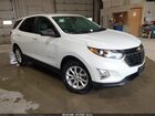 2020 Chevrolet Equinox Awd Ls White vin: 2GNAXSEV0L6248266