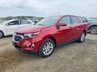 2019 Chevrolet Equinox Lt Red vin: 2GNAXUEV9K6220993
