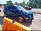2019 Chevrolet Equinox Lt Синий vin: 2GNAXVEX3K6186069