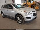 2017 Chevrolet Equinox Ls Серебряный vin: 2GNFLEEK1H6317322