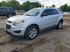 2016 Chevrolet Equinox Ls Silver vin: 2GNFLEEK6G6119074