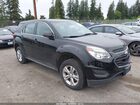 2016 Chevrolet Equinox Ls Black vin: 2GNFLEEK6G6243149