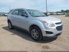 2017 Chevrolet Equinox Ls Silver vin: 2GNFLEEK6H6266903