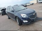 2016 Chevrolet Equinox Lt Blue vin: 2GNFLFEK3G6227268