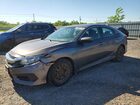 2017 Honda Civic Lx Gray vin: 2HGFC2F50HH000444