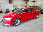 2017 Honda Civic Lx Red vin: 2HGFC2F51HH521687