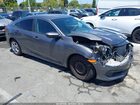 2017 Honda Civic Lx Gray vin: 2HGFC2F57HH536288