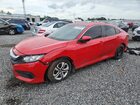 2017 Honda Civic Lx Red vin: 2HGFC2F58HH520584