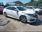 2016 Honda Civic Lx White vin: 2HGFC2F59GH515120