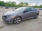 2019 Honda Civic Lx Gray vin: 2HGFC2F60KH502516