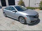 2019 Honda Civic Lx Gray vin: 2HGFC2F60KH546760