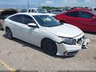 2021 Honda Civic Lx White vin: 2HGFC2F62MH550683
