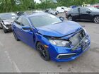 2020 Honda Civic Lx Blue vin: 2HGFC2F66LH514641
