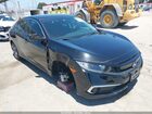 2020 Honda Civic Lx Black vin: 2HGFC2F66LH601570