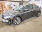 2017 Honda Civic Lx Gray vin: 2HGFC2F67HH007576