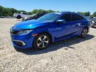 2021 Honda Civic Lx Blue vin: 2HGFC2F68MH558903