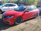 2020 Honda Civic Ex Красный vin: 2HGFC2F73LH012128