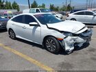 2016 Honda Civic Ex White vin: 2HGFC2F75GH539285