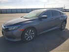 2017 Honda Civic Ex Gray vin: 2HGFC2F76HH504000