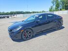 2019 Honda Civic Sport Black vin: 2HGFC2F85KH503128