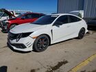 2020 Honda Civic Sport White vin: 2HGFC2F85LH531691