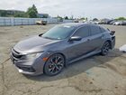 2021 Honda Civic Sport Серый vin: 2HGFC2F86MH543897