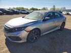 2021 Honda Civic Silver vin: 2HGFC2F87MH506888