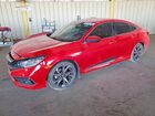2020 Honda Civic Sport Red vin: 2HGFC2F88LH515968