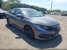 2021 Honda Civic Sport Gray vin: 2HGFC2F88MH555582