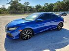 2019 Honda Civic Si Blue vin: 2HGFC3A59KH753197