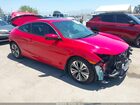 2016 Honda Civic Ex-l Red vin: 2HGFC3B77GH352819