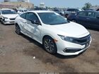 2019 Honda Civic Lx White vin: 2HGFC4B63KH310475