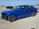 2022 Honda Civic Ex Blue vin: 2HGFE1F70NH303838