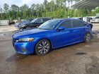 2022 Honda Civic Ex Blue vin: 2HGFE1F77NH307224